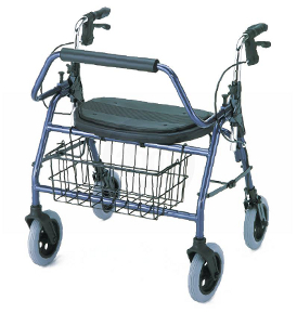 Photo of a Bariatric Four-Wheeled Rollator Walker